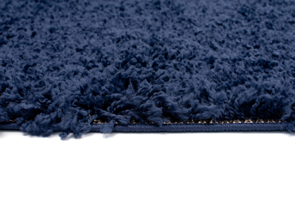 Loper Essence Hoogpolig Effen Marineblauw