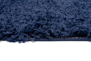 Loper Essence Hoogpolig Effen Marineblauw