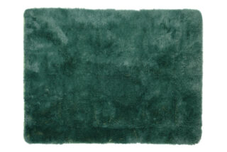 Vloerkleed Silk Antislip Shaggy Donker Groen