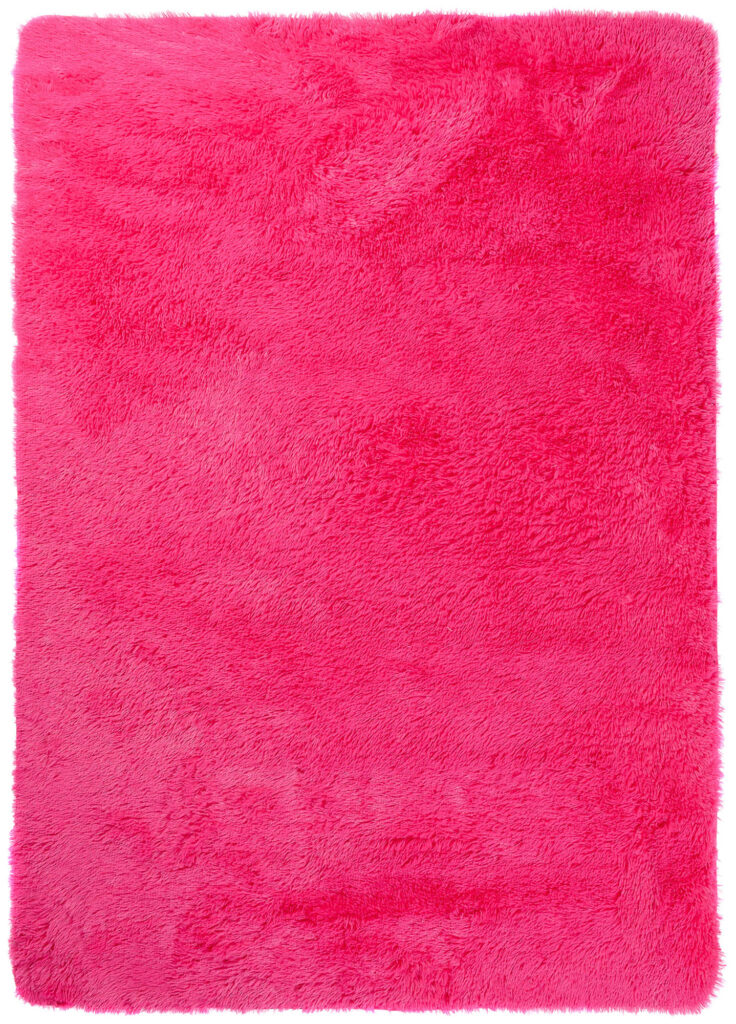 Vloerkleed Silk Antislip Shaggy Roze