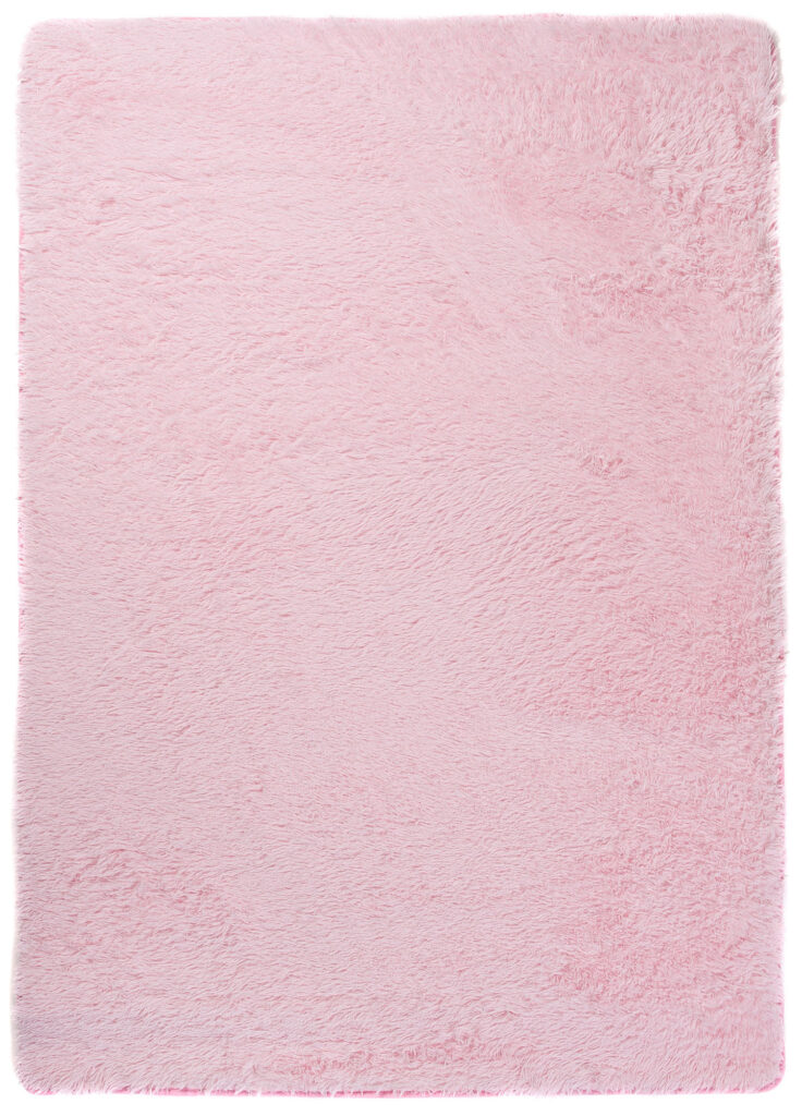 Vloerkleed Silk Antislip Shaggy Licht Roze