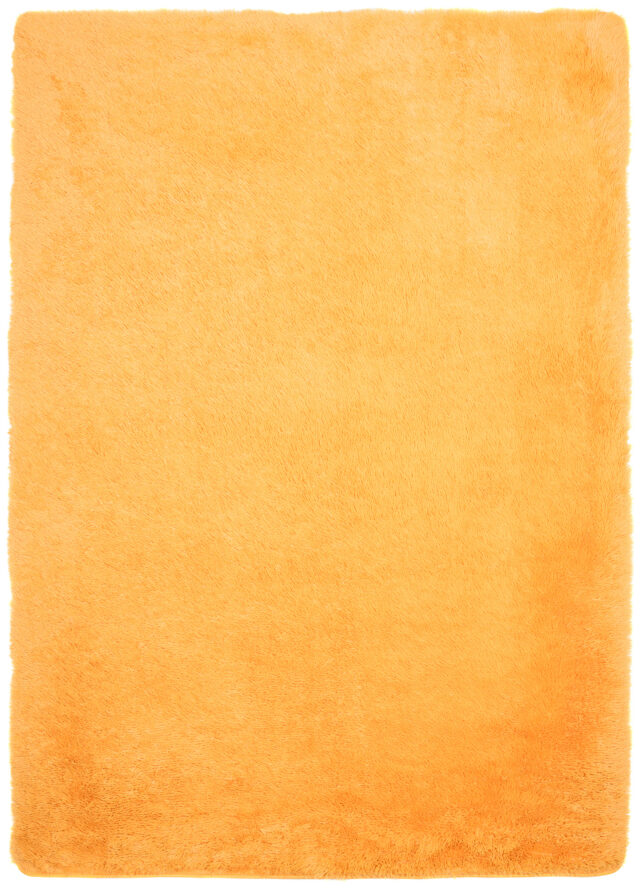 Vloerkleed Silk Antislip Shaggy Oranje