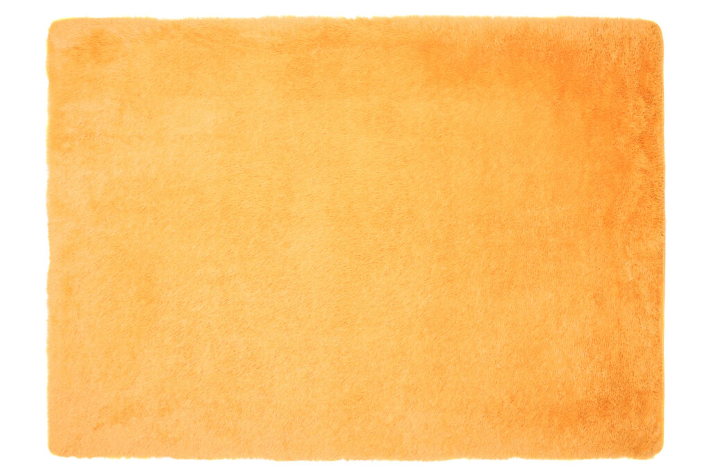 Vloerkleed Silk Antislip Shaggy Oranje
