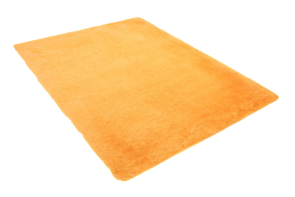 Vloerkleed Silk Antislip Shaggy Oranje