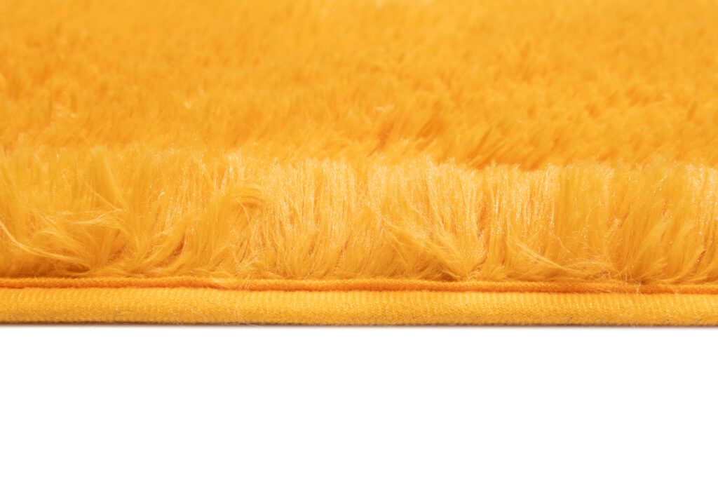 Vloerkleed Silk Antislip Shaggy Oranje