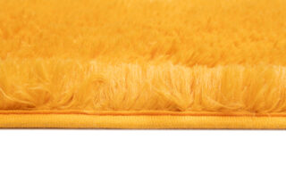 Vloerkleed Silk Antislip Shaggy Oranje