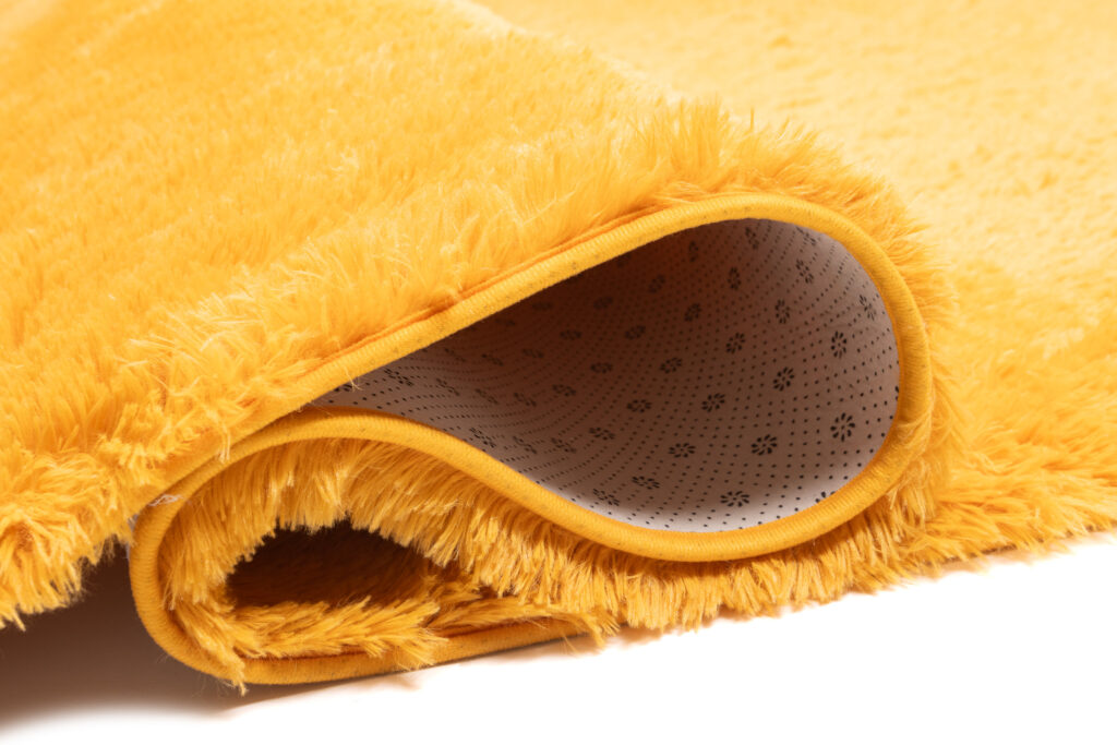 Vloerkleed Silk Antislip Shaggy Oranje