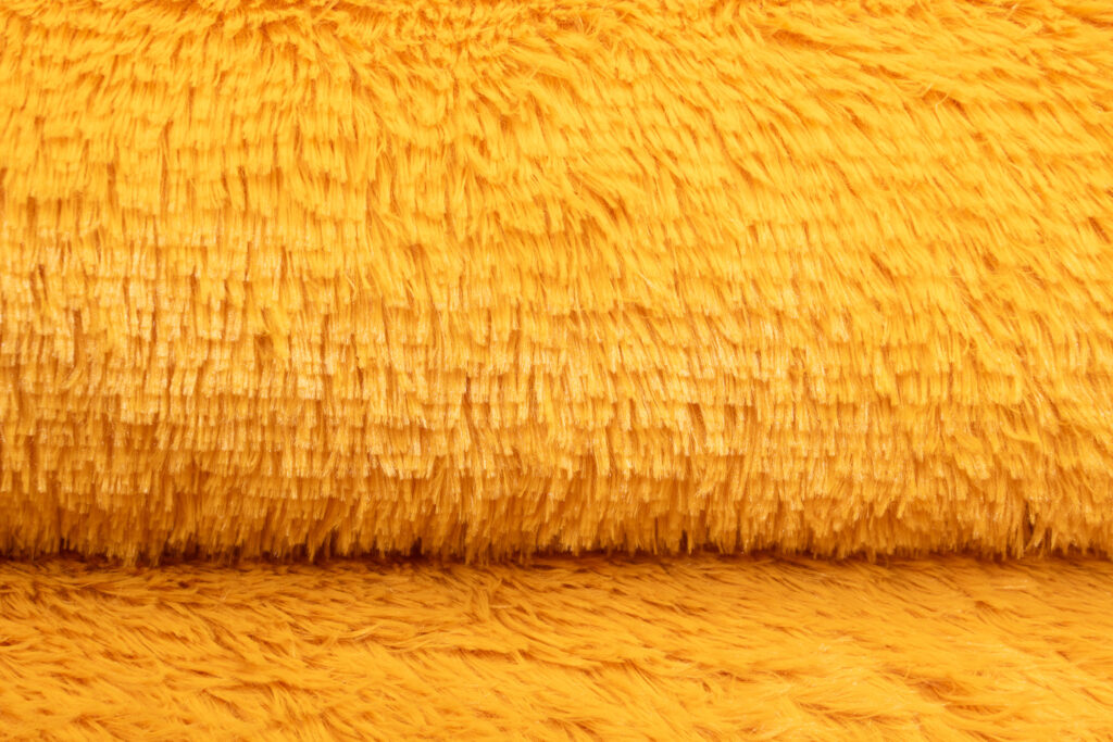 Vloerkleed Silk Antislip Shaggy Oranje