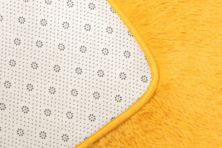 Vloerkleed Silk Antislip Shaggy Oranje