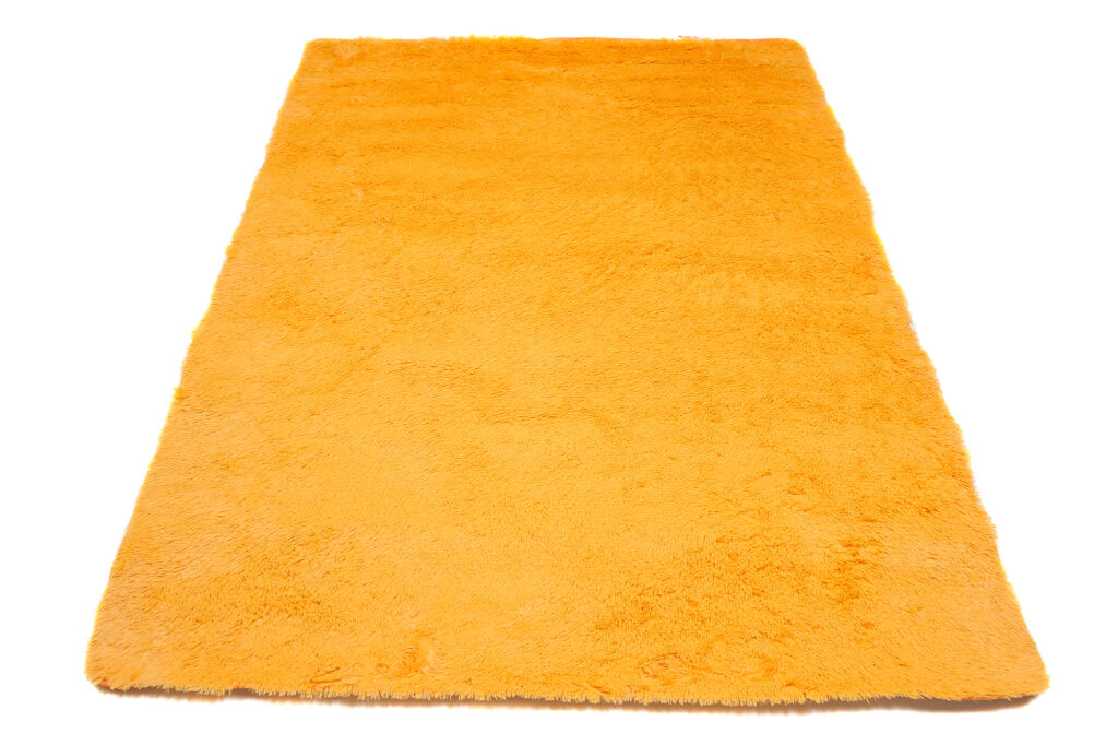 Vloerkleed Silk Antislip Shaggy Oranje