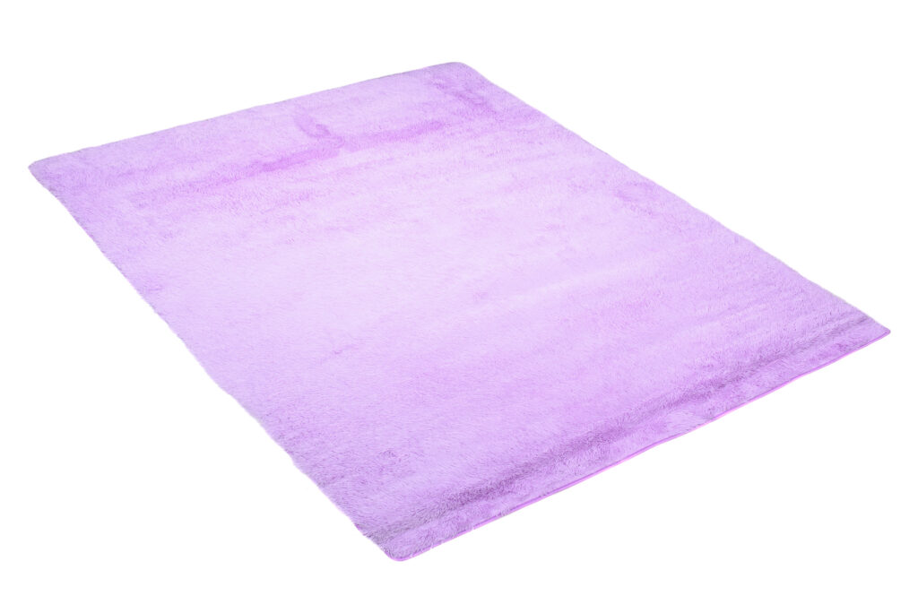Vloerkleed Silk Antislip Shaggy Paars