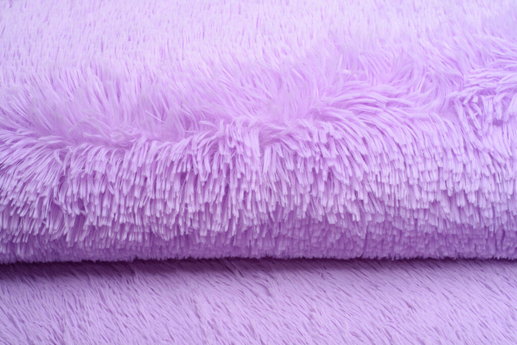 Vloerkleed Silk Antislip Shaggy Paars
