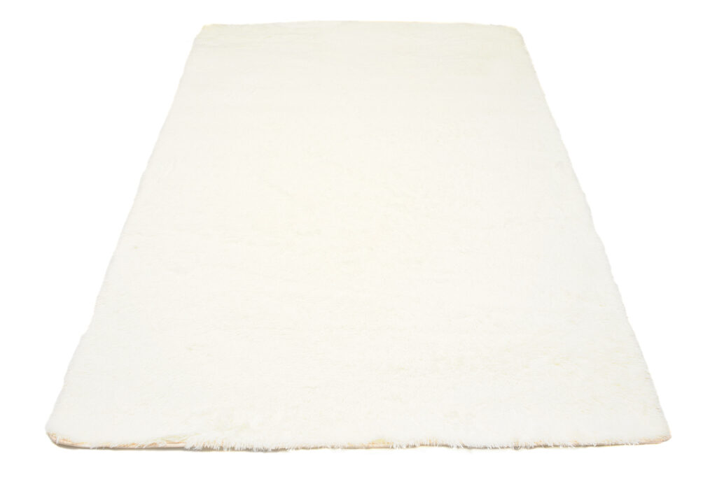 Vloerkleed Silk Antislip Shaggy Creme