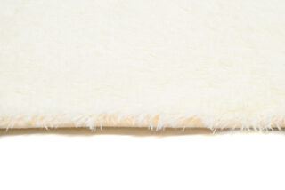 Vloerkleed Silk Antislip Shaggy Creme
