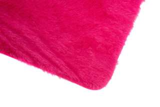 Vloerkleed Silk Antislip Shaggy Roze
