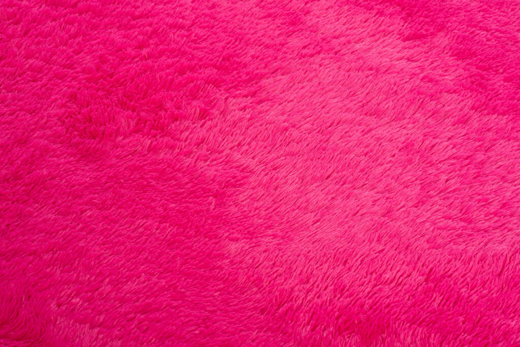 Vloerkleed Silk Antislip Shaggy Roze