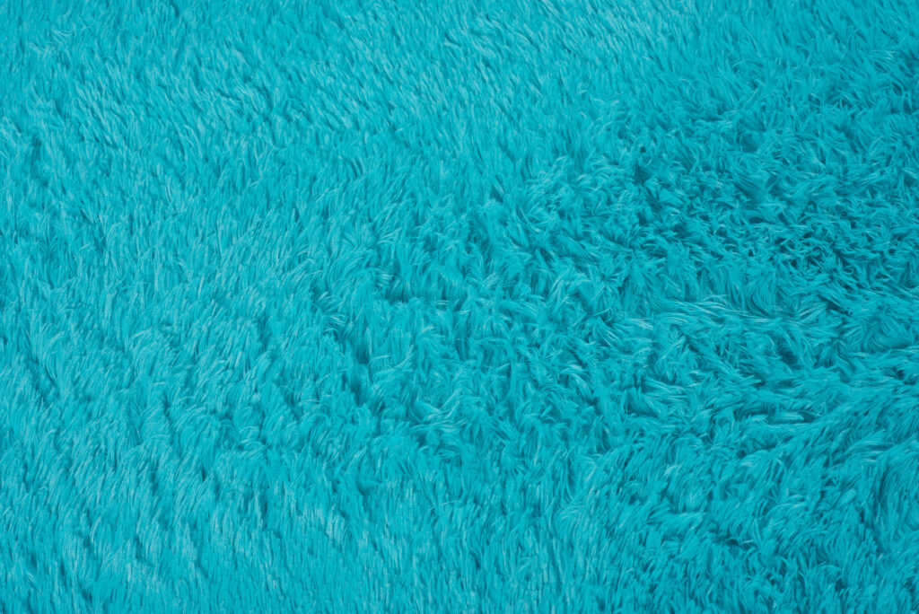 Vloerkleed Silk Antislip Shaggy Turkoois