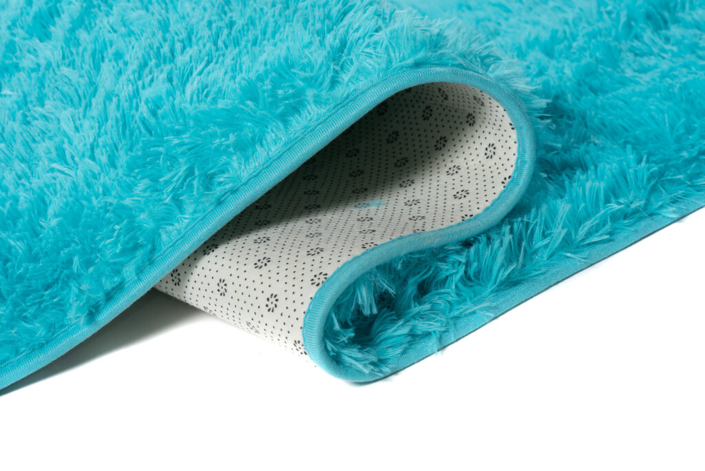 Vloerkleed Silk Antislip Shaggy Turkoois