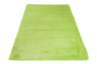 Vloerkleed Silk Antislip Shaggy Licht Groen