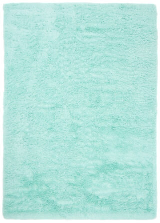 Vloerkleed Silk Antislip Shaggy Mintgroen