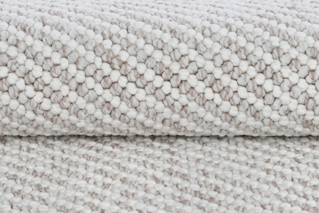 Vloerkleed Agra Beige Modern met Franjes