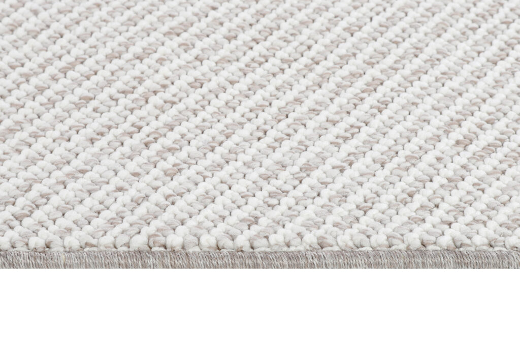Vloerkleed Agra Beige Modern met Franjes