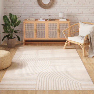 Buitenkleed Patio Creme Lijnen