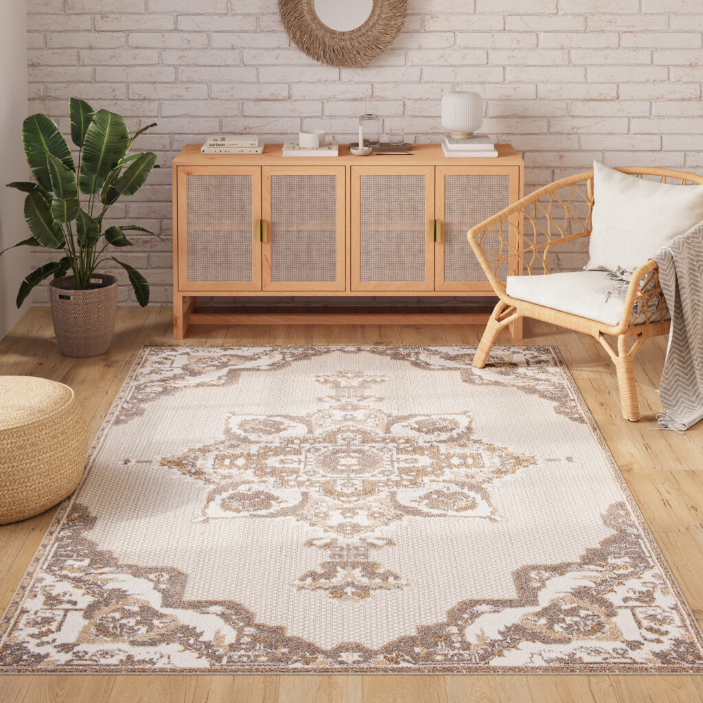 Buitenkleed Patio Creme Beige Vintage