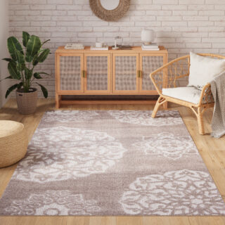Buitenkleed Patio Grijs Ornamenten
