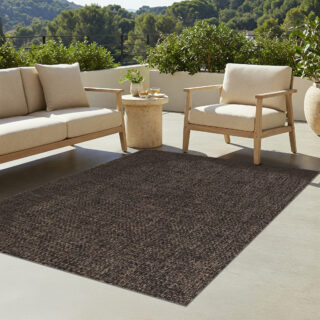 Vloerkleed Outdoor Verano Donker Bruin