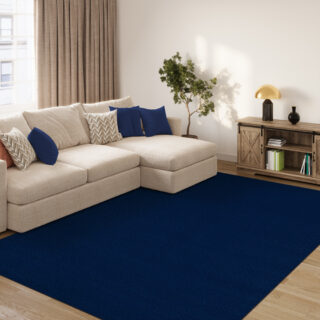 Vloerkleed Mono Indoor Outdoor Marineblauw