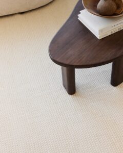 Vloerkleed Wol Loni Wit