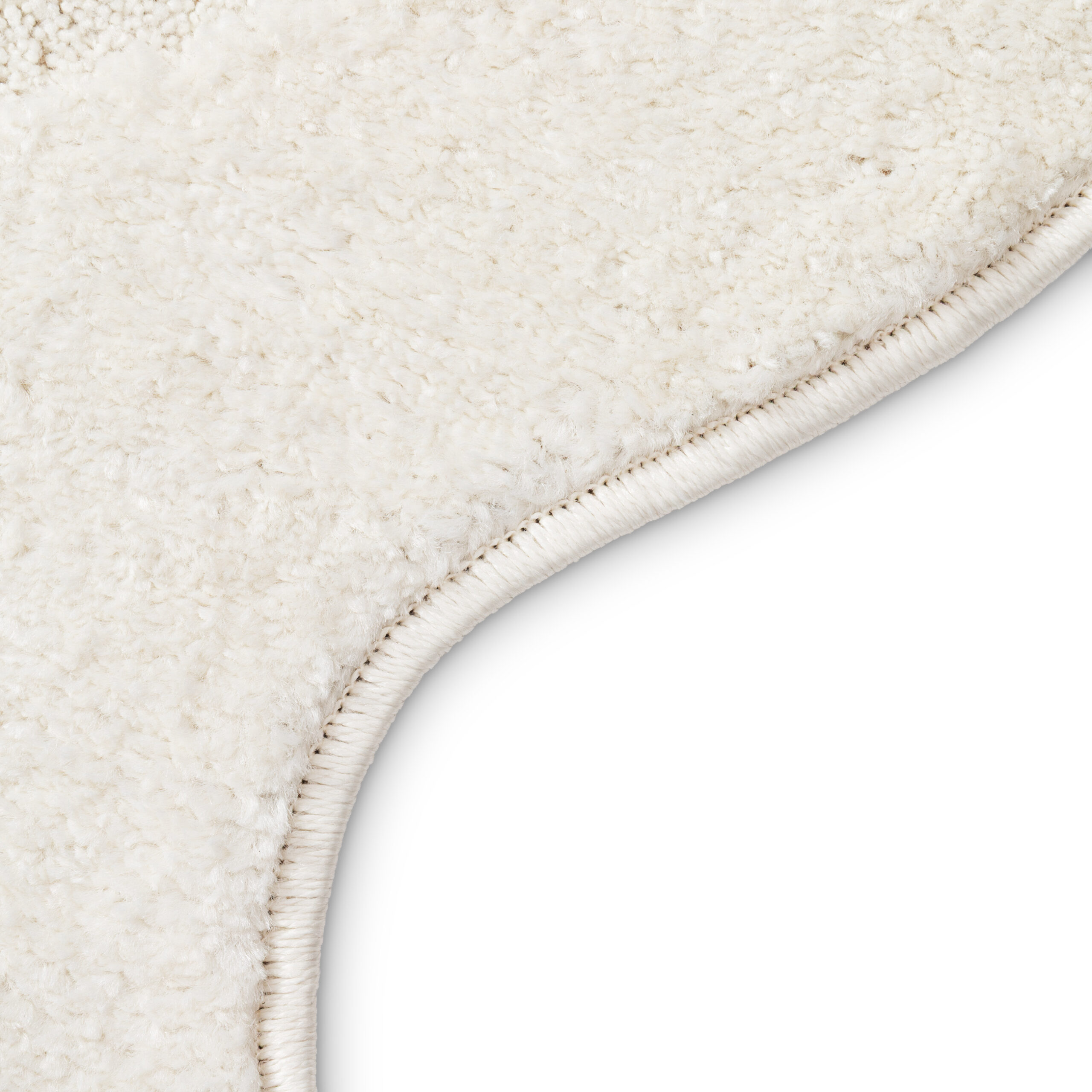 Vloerkleed Terra Crème Golf Onregelmatige Vorm