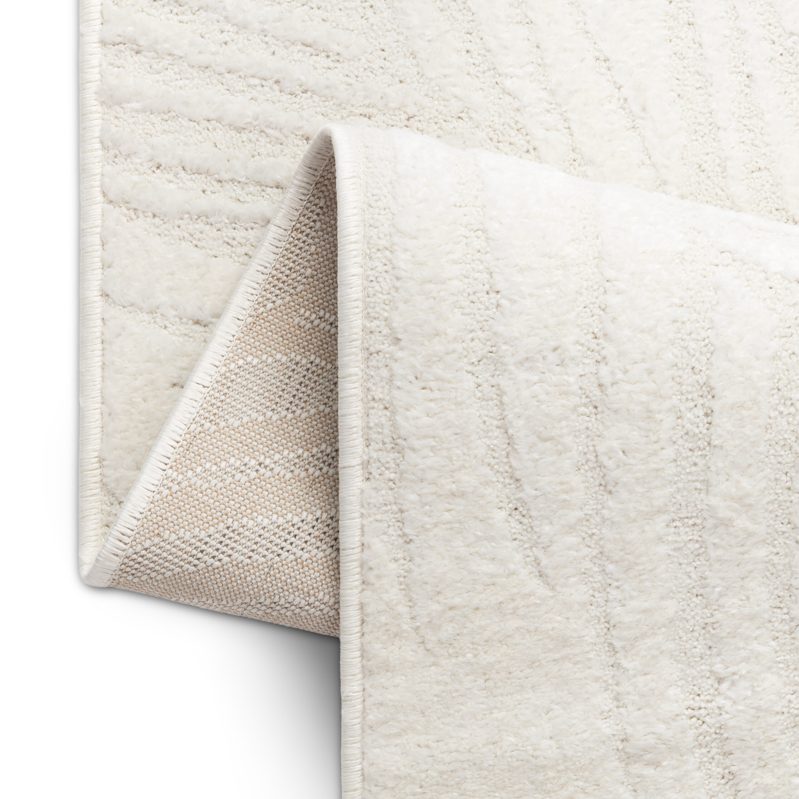 Vloerkleed Terra Crème Palmbladeren