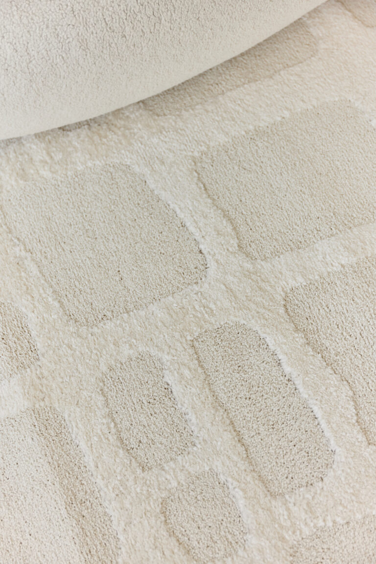 Vloerkleed Terra Crème Stenen