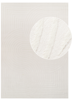 Vloerkleed Hygge Gebroken Wit Modern