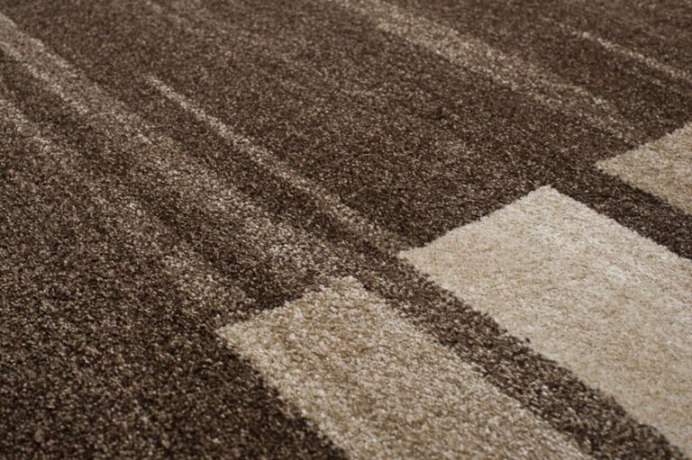 Vloerkleed Sari Bruin Rand