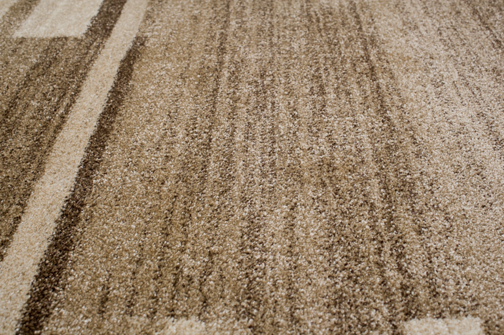 Vloerkleed Sari Donker Beige Rand