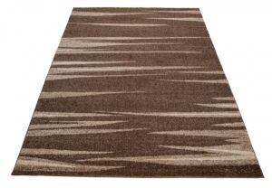 Vloerkleed Sari Bruin Beige Gestreept
