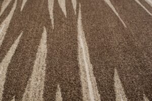 Vloerkleed Sari Bruin Beige Gestreept