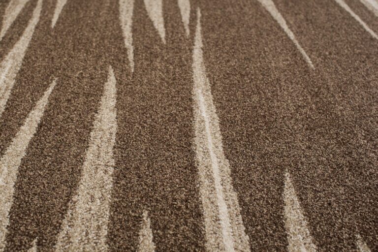 Vloerkleed Sari Bruin Beige Gestreept