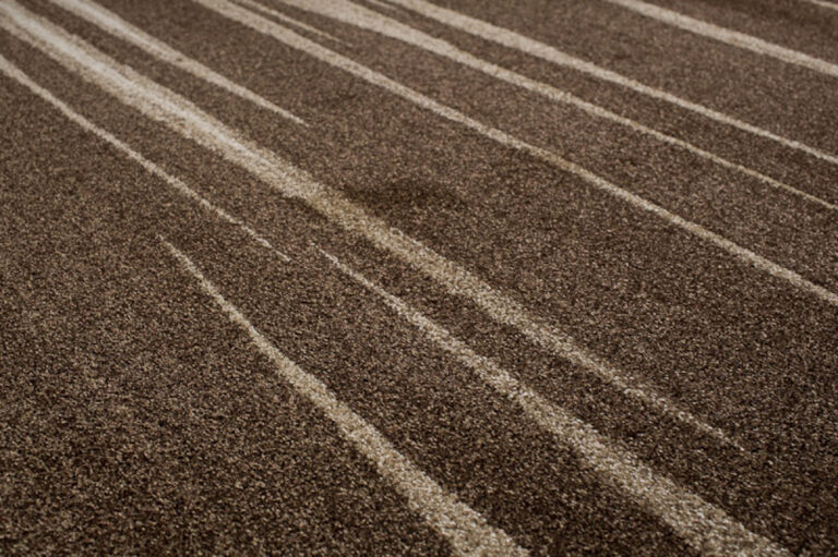 Vloerkleed Sari Bruin Beige Gestreept