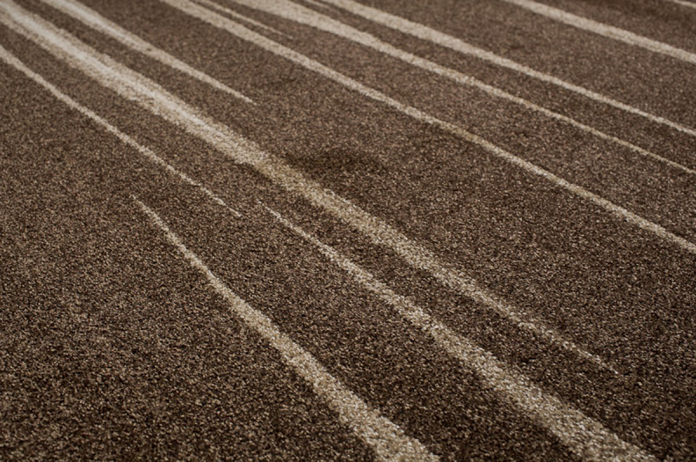 Vloerkleed Sari Bruin Beige Gestreept