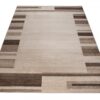 Vloerkleed Sari Beige Bruin Rand