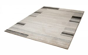 Vloerkleed Sari Beige Grijs Rand