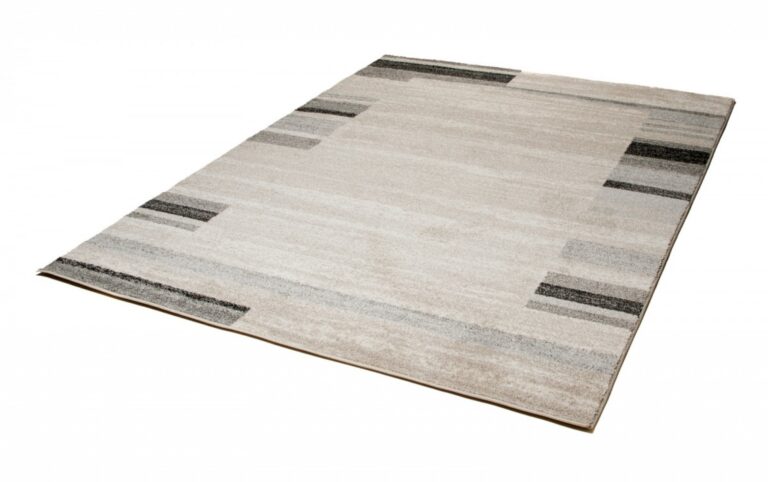 Vloerkleed Sari Beige Grijs Rand
