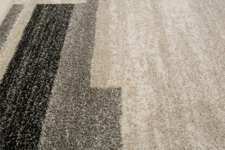 Vloerkleed Sari Beige Grijs Rand