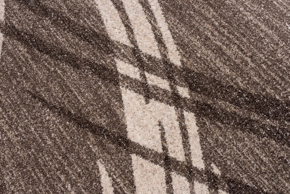 Vloerkleed Sari Licht Bruin Gestreept