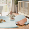 Kinderkleed Fluffin Rond Blauw