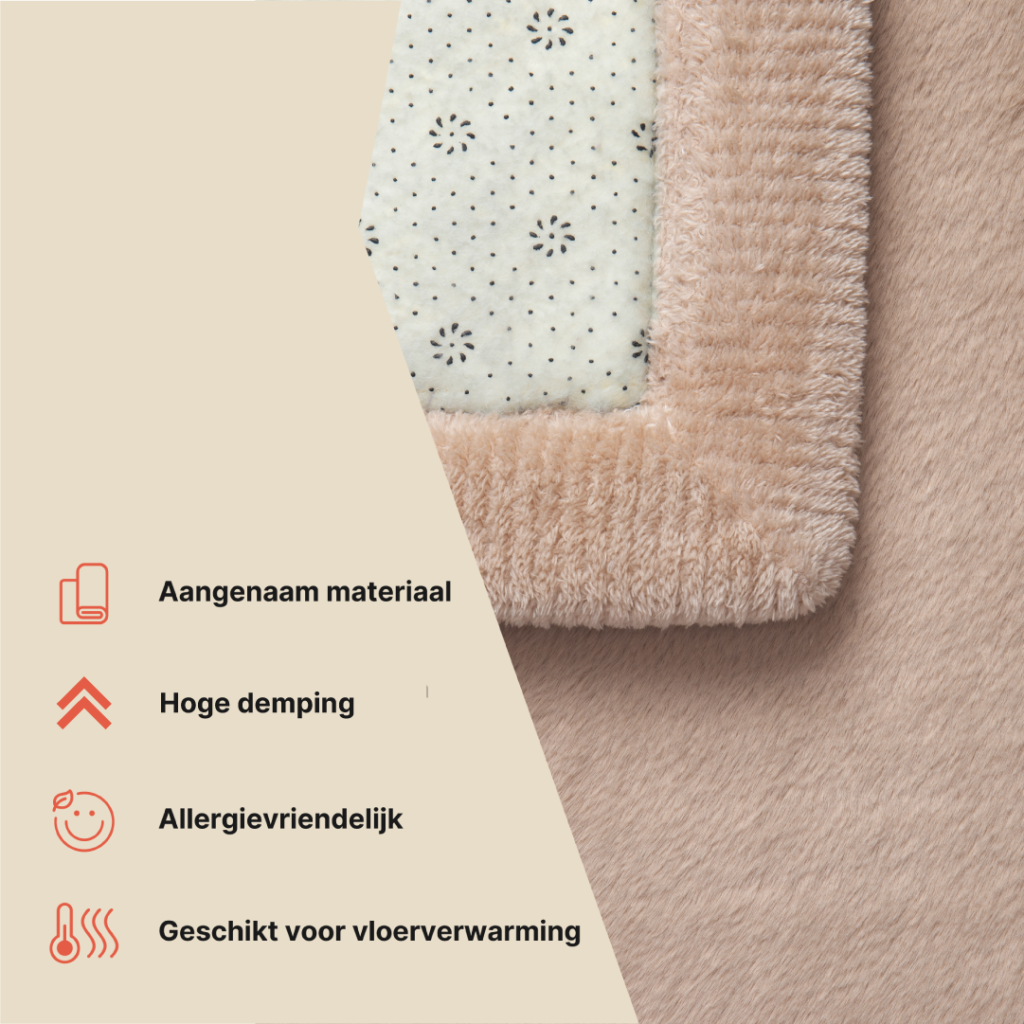 Kinderkleed Fluffin Beige